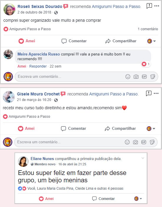 Depoimentos de clientes satisfeitos