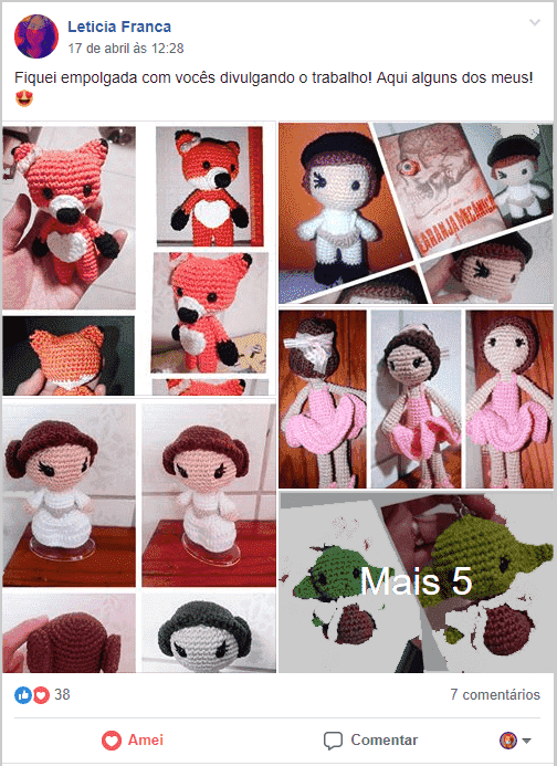 Diversos amigurumis